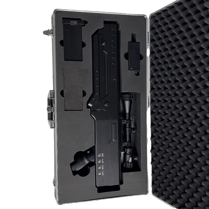  西秀手持便携式枪型低空防御反制四通道B型